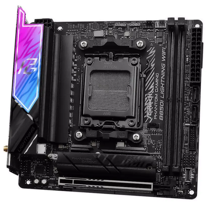 Montaje Placa Base ASRock B850I Lightning WIFI Ríos Rosas Ríos Rosas PC - Montaje Placa Base ASRock B850I Lightning WIFI Ríos Rosas